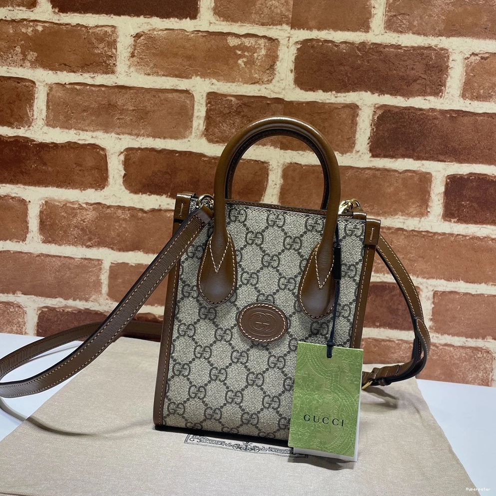Hyperpeter tote with Interlocking Gucci G bag Mini 0812